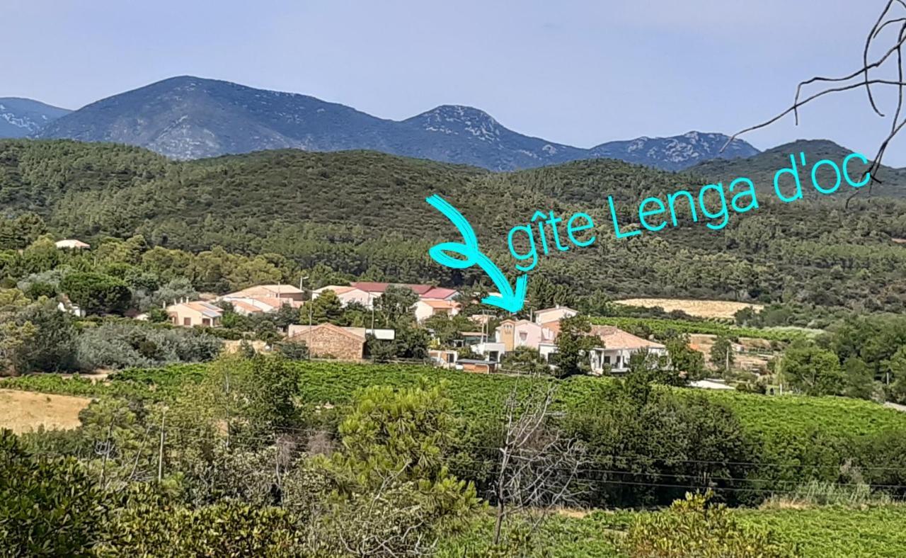 Prades-sur-VernazobreLenga Doc别墅 外观 照片